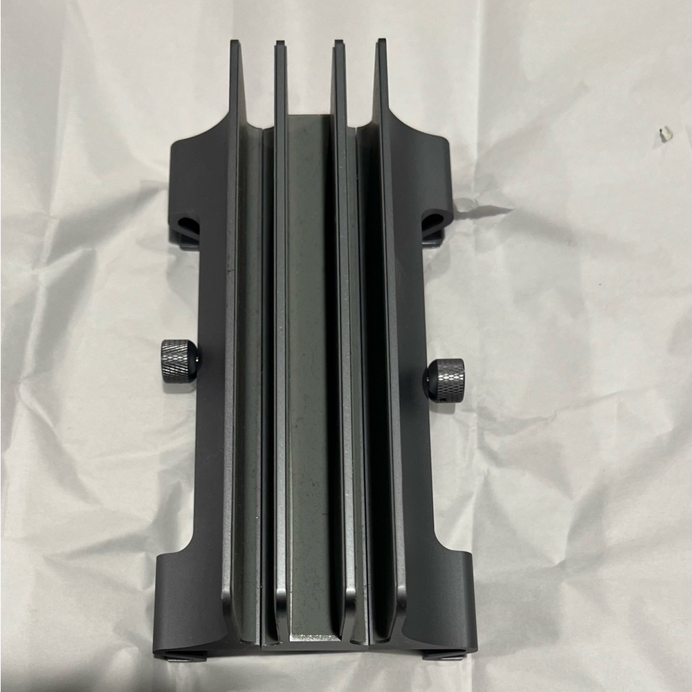 Adjustable Gray Metal Stand